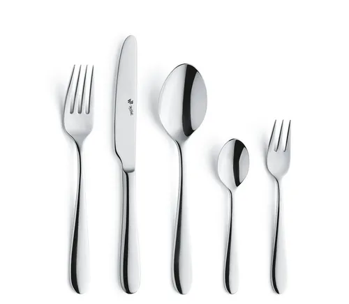 Paul Wirths 30-tlg. Besteckset NOVA - Hochwertiges Besteckset aus hochglanzpoliertem Edelstahl, ideal für Alltag und besondere Anlässe. Mit eleganter Formsprache und angenehmen Griffen bringt es Stil auf jeden Tisch.