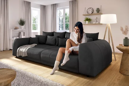 S-Style Möbel Big-Sofa Levana 5-Sitzer
