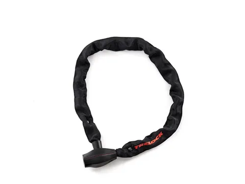 Trelock Kettenschloss BC 380 - 85cm, Ø 7mm, Schwarz - Fahrradschlösser mit Sicherheitsstufe 3, gehärtetem Stahl und Wendeschlüssel für optimalen Diebstahlschutz. Ideal für die sichere Befestigung Ihres Fahrrads oder E-Bikes.