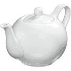 Ritzenhoff und Breker Teekanne Porzellan weiß 1000ml - Teekocher aus hochwertigem Porzellan, ideal für Teeliebhaber, stilvolles Design in Weiß für jede Teestunde.