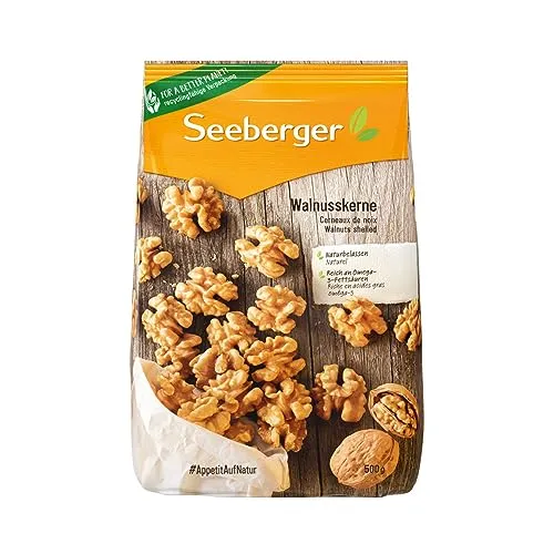 Seeberger Walnüsse Walnusskerne, ohne Schale, 500g von Seeberger