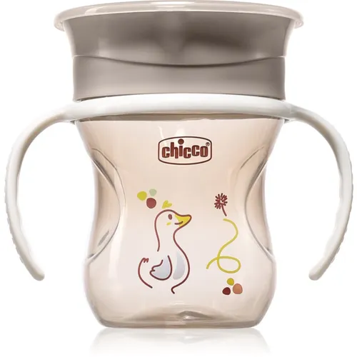 Chicco 360 Perfect X 12m+ Trainingsbecher mit Griffen Grey 200 ml