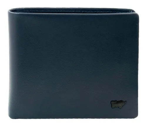 Braun Büffel HANNES RFID Geldbörse 8CS navy - Elegante Geldbörse in navy mit RFID-Schutz, bietet Platz für 8 Karten und zusätzliches Faltfach für optimale Ordnung.