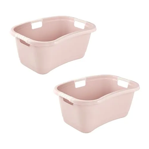 keeeper Wäschewanne janne, 2er Set mit Softgriffen, 50 l