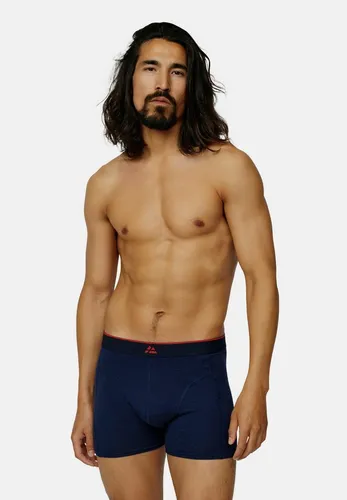 BAMBOO TRUNKS - 6-Pack - Marineblau - L - Bequeme Herren Boxershorts aus Bambusfasern für optimalen Tragekomfort. Diese umweltbewusste Wahl bietet hervorragende Atmungsaktivität und eine weiche Textur für den ganzen Tag – ideal für Arbeit und Sport.