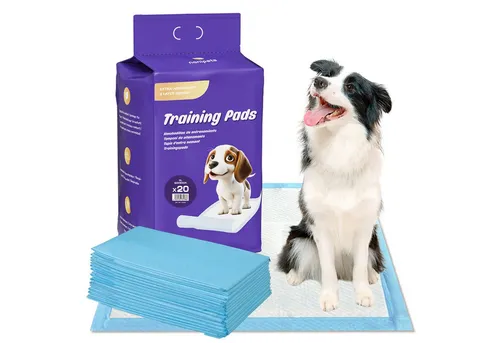 NANIPETS Hundematte Trainingspad für Hunde Welpenunterlagen, Superabsorbierendes & Auslaufsichere Wickelunterlagen, 60 x 90 cm Extra Große, Dicke Pet Pads, Packung mit 40
