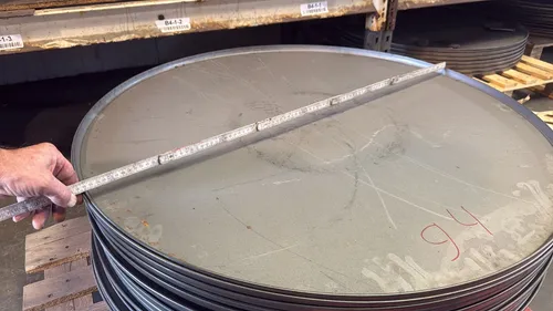 St. 980mm Glättteller, Glättscheibe, Betonglätter, Polierteller, Glätteteller 10