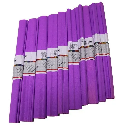 Staufen 617145 - Krepppapier 10 Rollen 50 x 250 cm lila