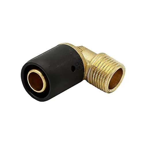 Pipetec Steckfitting Steck-Winkel mit Außengewinde 20x2 1/2'