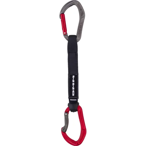 Alpha Sport Quickdraw - Express-Set 18 cm titanium-red - Kletterausrüstung: Das Alpha Sport Quickdraw bietet leichtes Clippen und hervorragendes Handling für sichere Kletterabenteuer.