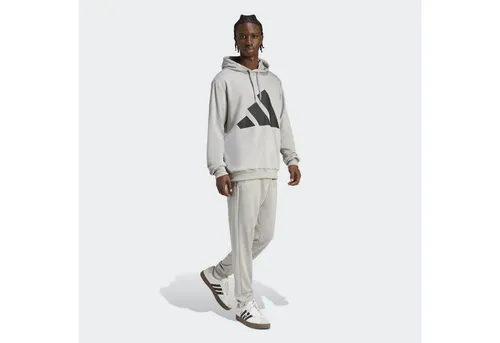 adidas Sportswear Trainingsanzug M BL FT HD TS (2-tlg), Set aus Hose und Hoodie, aus French-Terry-Material, zweiteilig
