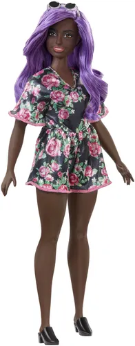 Barbie Fashionistas Puppe im Blumenoutfit