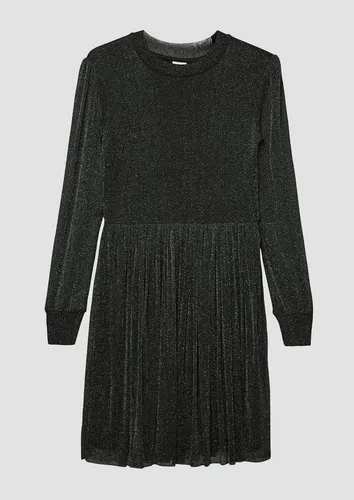 s.Oliver Minikleid Kleid Kurzes Kleid aus weichem Glitzer-Mesh
