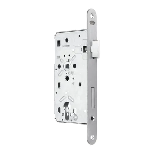 BKS Türschloss PZ-Schloss Klasse 4 Dornmaß 55 mm Stulp 24 mm DIN Rechts Entfernung 72 mm Einsteckschloss Stahl-Objektschloss von SOTECH für Haustüren