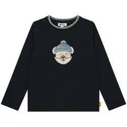 Steiff Jungen T-Shirt Langarm Navy 110 von Steiff