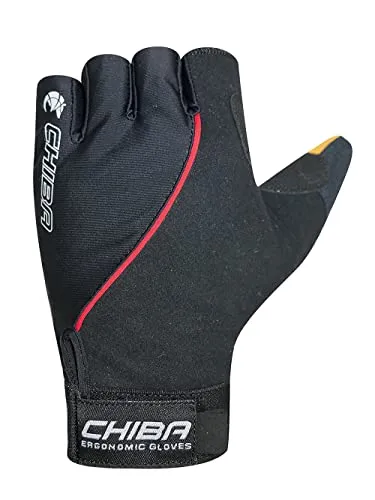Chiba Fahrradhandschuhe CHIBA Argon III - Atmungsaktive Radhandschuhe in Schwarz, 3XL - Die CHIBA Argon III in Größe 3XL sind perfekt für Radsportler und Rollstuhlfahrer. Mit robuster Leder-Innenhand und atmungsaktiver Oberhand bieten sie optimalen Grip und hohen Komfort für den täglichen Einsatz.