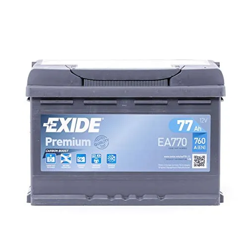 Exide EA770 Premium Carbon Boost Autobatterie
