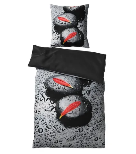 Sanilo® Bettwäsche 135x200 cm – Elegance, 2-teilig aus 100% Baumwolle - Bettwäsche-Sets mit OEKO-TEX Zertifikat, atmungsaktiv und hautfreundlich für optimalen Schlafkomfort. Pflegeleicht und ideal für Allergiker.