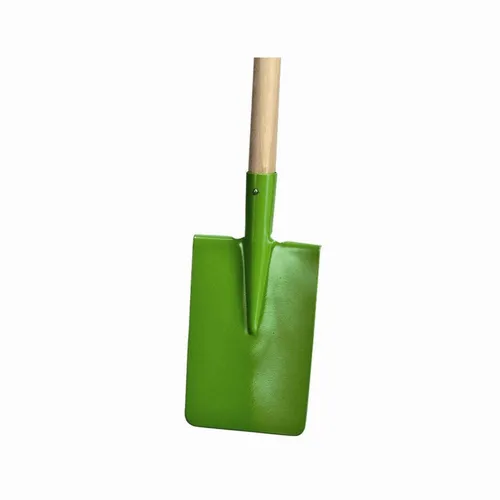 SIENA GARDEN Kinderspaten farblich sortiert 12cm breit, Holzstiel 75cm