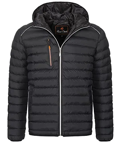 Rock Creek Steppjacke Herren H-317 schwarz XL von Rock-Creek