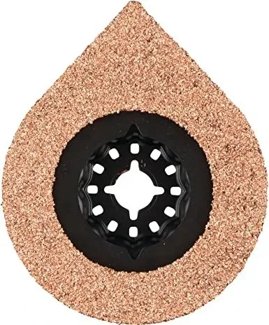 Makita MULTICUT BLADE DIAMOND-RIFF 70MM AVZ70RT4 - Multitool-Klinge für präzises Schneiden von Fiberglas und Mörtel, 70 mm, ideal für Makita DTM52Z, perfekte Körnung für schnelle Ergebnisse.