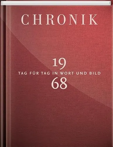 Chronik 1968 - Kosmos Verlag - Bilderbuch mit historischen Momenten des Jahres 1968, ideal für Geschichtsinteressierte und Sammler.