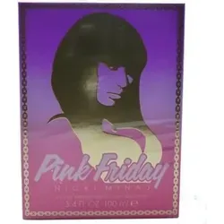 Nicki Minaj Pink Friday Eau de Parfum 100 ml - Unisex Duft mit blumig-fruchtigen Noten, ideal für selbstbewusste Frauen. Verführerische Aromen von Himbeere, Jasmin und Karamell machen diesen Duft einzigartig.