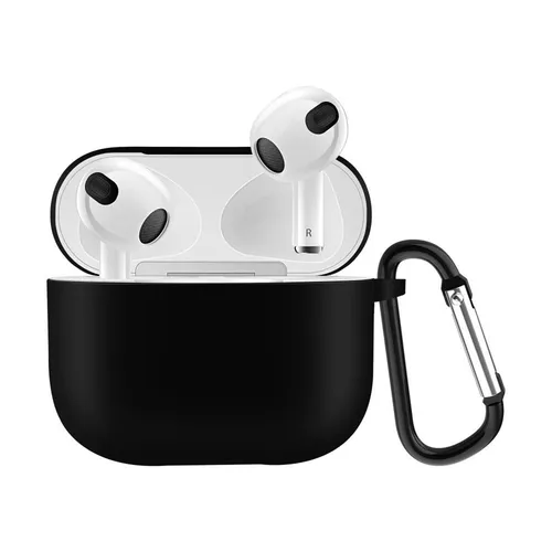 Hülle für Apple AirPods 3 Silikonhülle Case Cover Tasche Bumper Etui Schutzhülle