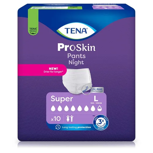 TENA ProSkin Pants Night Super L, 10 Stück