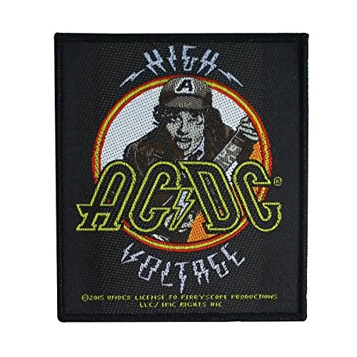 AC/DC ACDC - Patch Aufnäher High Voltage Angus 8x10cm