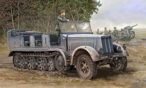 Trumpeter 01514 Modellbausatz Sd.Kfz. 7 Mittlerer Zugkraftwagen 8t