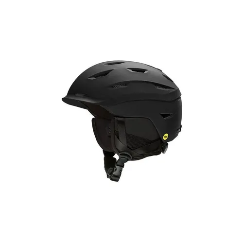 Smith Level Mips Ski- und Snowboardhelm, matte black (9KS-63) 59/63CM - Helm für Skitourengeher mit MIPS-Technologie für optimalen Schutz bei Aufprallen und zonaler Koroyd-Energieabsorption, ideal für Komfort und Sicherheit auf der Piste.