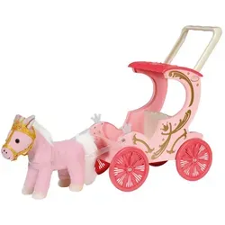 Baby Annabell Little Sweet Kutsche Pony (707210) - Puppenwagen, ideal für kleine Puppenmamas und kreative Spielstunden