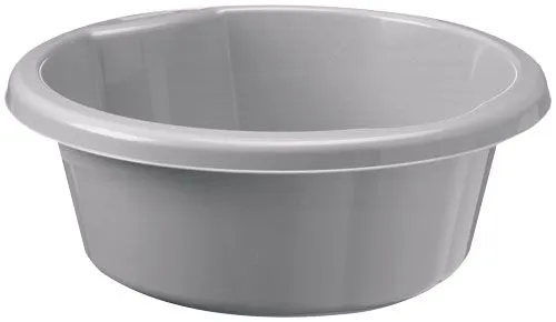 Sunware Schüssel Waterline 9 L silber 38 x 38 x 14 cm