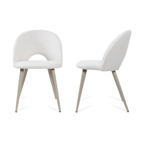 [en.casa] Esszimmerstühle Karijoki 2er Set - Skandinavische Polsterstühle mit Rückenlehne - Stilvolles 2er Set Esszimmerstühle mit bequemer Polsterung und stabilen Metallfüßen. Ideal für gemütliche Mahlzeiten oder gesellige Abende. Vielseitig einsetzbar in Küche und Wohnzimmer.