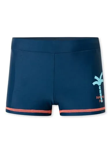 Schiesser Jungen - Aqua Kids Boys Größe 92 Bis 140 Badehose, Nachtblau_182731, 140 EU