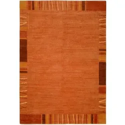Cazaris Orientteppich Kupfer, rechteckig 250x350 cm - Handgeknüpfter Cazaris Orientteppich in Kupfer (B x L: ca. 250 x 350 cm) für stilvolle Akzente. Mit ca. 14 mm hohem Flor aus Schurwolle und Seide, ideal für Fußbodenheizung und einladende Wohnräume.