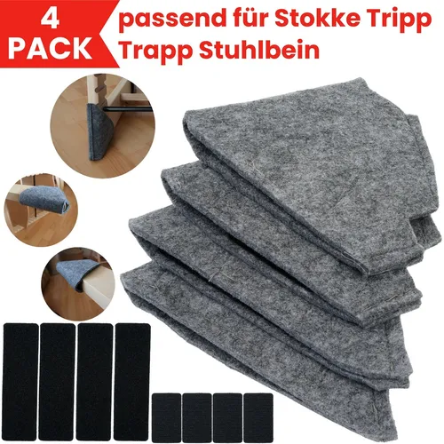 Stuhlbeinsocken passend für Tripp Trapp Hochstuhl Bodengleiter Kinderstuhl Boden