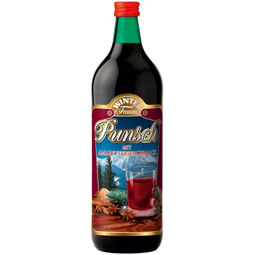 St. Lorenz Wintertraum Punsch mit Glühwein Amarettogeschmack 1000ml