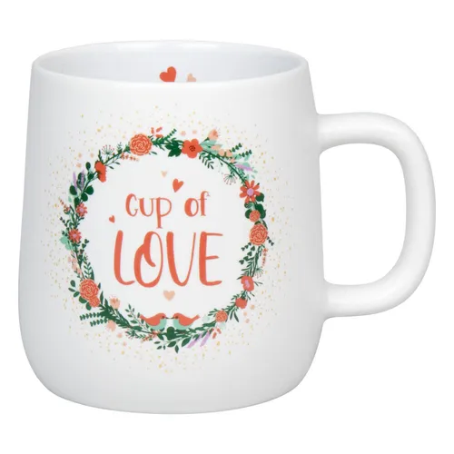 Könitz Becher Cup of Love Tasse Kaffeetassen New Bone Bunt 395 ml 1172392849