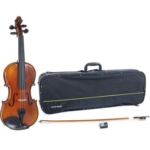 Gewa Maestro 1 4/4 Violine inkl. Bio-Rechteckkoffer & Baron-Bogen | Neu