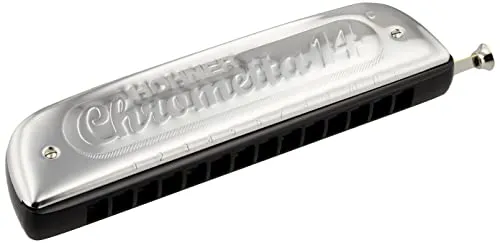 Hohner Chrometta 14 Mundharmonika