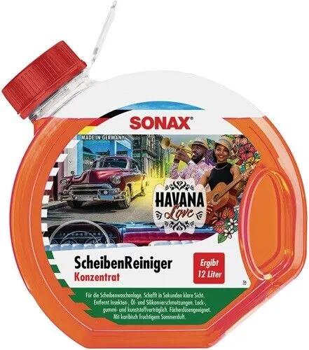 Sonax ScheibenReiniger Konzentrat 3 Liter | Havana Love