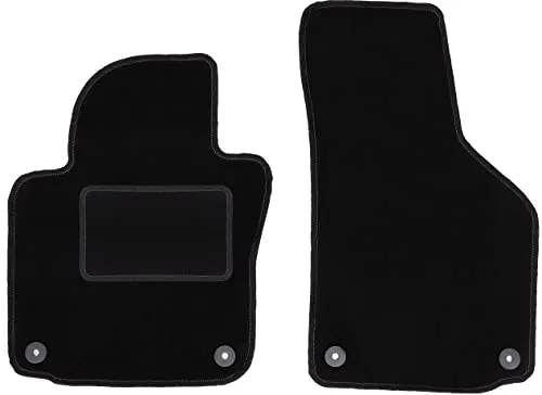 Vordere Matten Schwarz für Volkswagen Golf VI (2009-2013)
