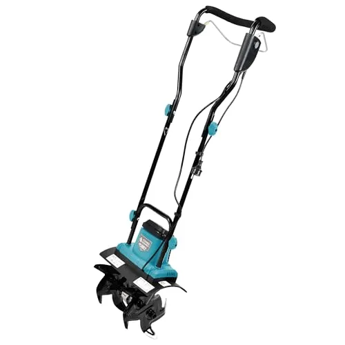 Könner & Söhnen Elektromotorhacke KS 1000T E - Effiziente Gartenfräse - Motorhacken für Garten und Blumenbeete, 1000 W Leistung und 36 cm Arbeitsbreite für müheloses Auflockern des Bodens.