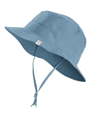 VAUDE Unisex Bucket Hat, Nordic Blue, 59 EU - Hüte für Outdoor-Aktivitäten, bietet Bewegungsfreiheit und hohen Tragekomfort dank atmungsaktiver Materialien.