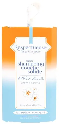Respectueuse Dusch-Shampoo, fest, After Sun, 75 g