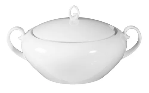 Seltmann Weiden Geschirr-Set Rondo Schüssel mit Deckel - Elegantes Geschirr-Set aus hochwertigem Porzellan, mikrowellengeeignet und spülmaschinenfest - ideal für den täglichen Gebrauch.