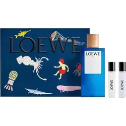 Loewe 7 Eau de Toilette Set 100ml + 10ml + Loewe 7 Cobalt 10ml - Unisex Düfte: Duftset mit frischen Kopfnoten von Apfel und Pfeffer, ideal für jeden Anlass und lange Haltbarkeit.