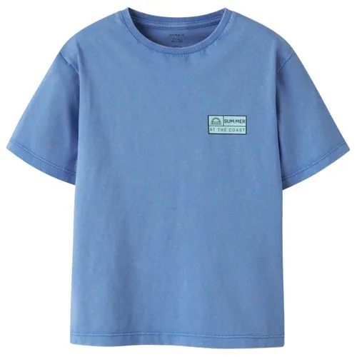 Name it - Kid's Fandel S/S Top - T-Shirt Gr 116 blau
